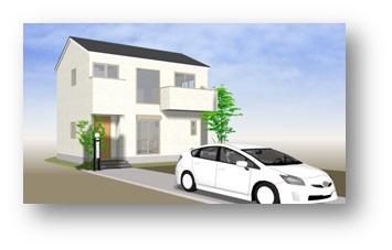 Building plan example (Perth ・ appearance). Building plan example (A No. land) Building Price 20,230,000 yen, Building area 95.26 sq m