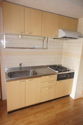 Kitchen. It is recommended to those who love cooking in the kitchen two-necked!