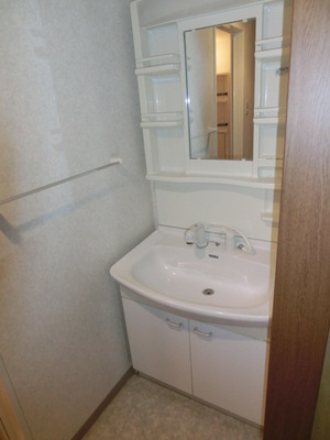 Washroom. Independent wash basin