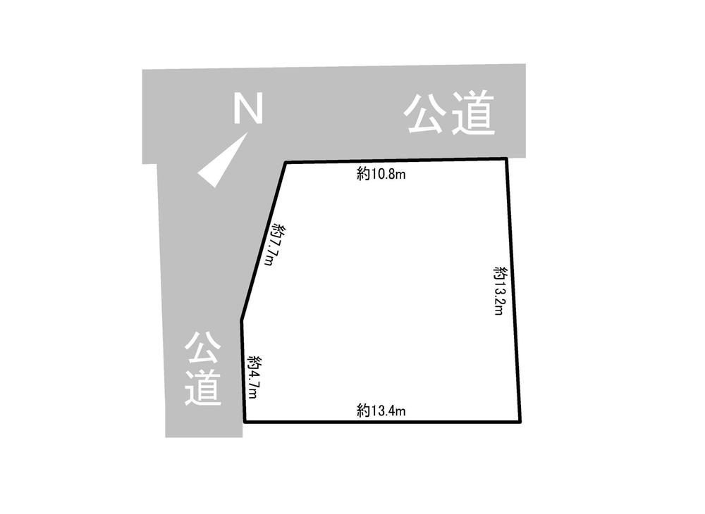 Compartment figure. Land price 19,800,000 yen, Land area 160.31 sq m