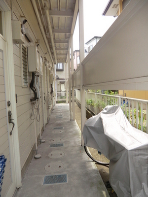 Entrance. Airy is a good entrance