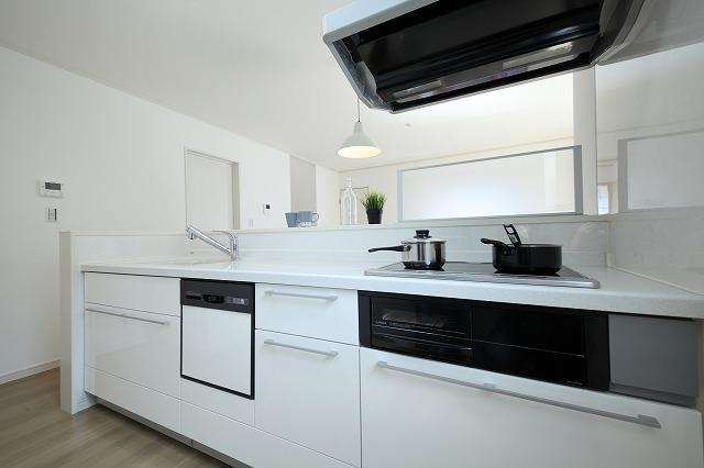 Building plan example (introspection photo). The wife privilege to choose the color of the system kitchen (?)