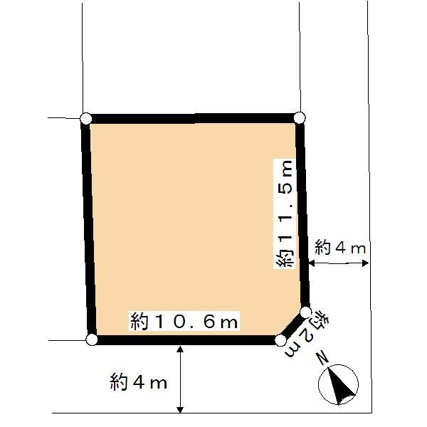 Compartment figure. Land price 23,300,000 yen, Land area 155.43 sq m