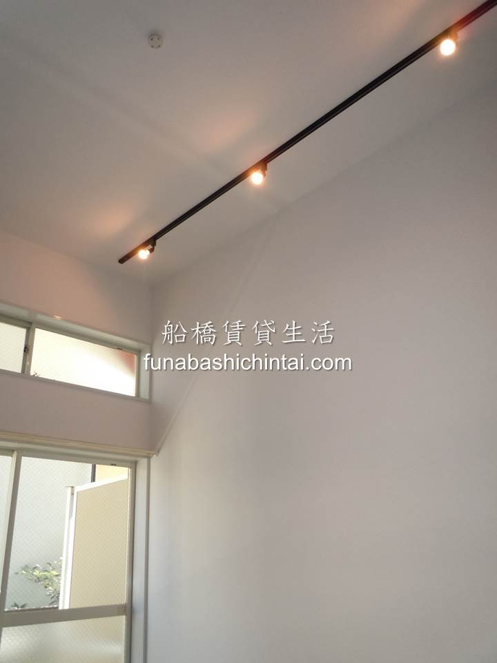 Living and room. Fashionable production in lighting rail! 