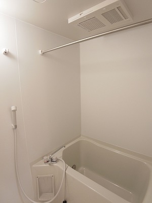 Bath. With bathroom dryer