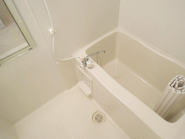 Bath. Bathroom is also beautiful to cleaning being completed.