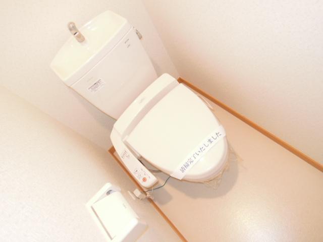Toilet. Happy with Washlet