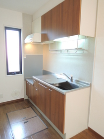 Kitchen.  ☆ There is a window in the kitchen next to ☆