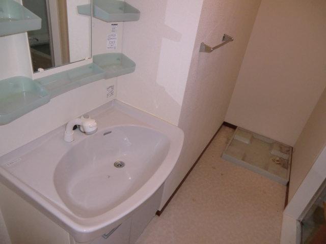 Washroom. Stylish wash basin with a Shandore