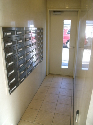 Security. There is set post on the first floor