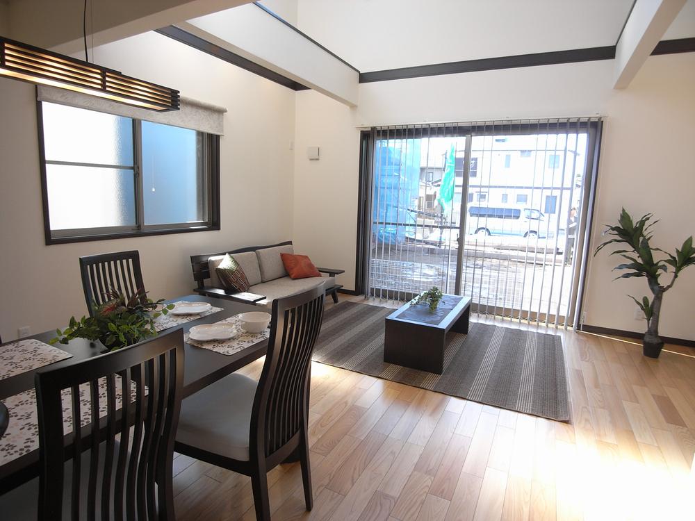 Building plan example (Perth ・ Introspection). Living atrium