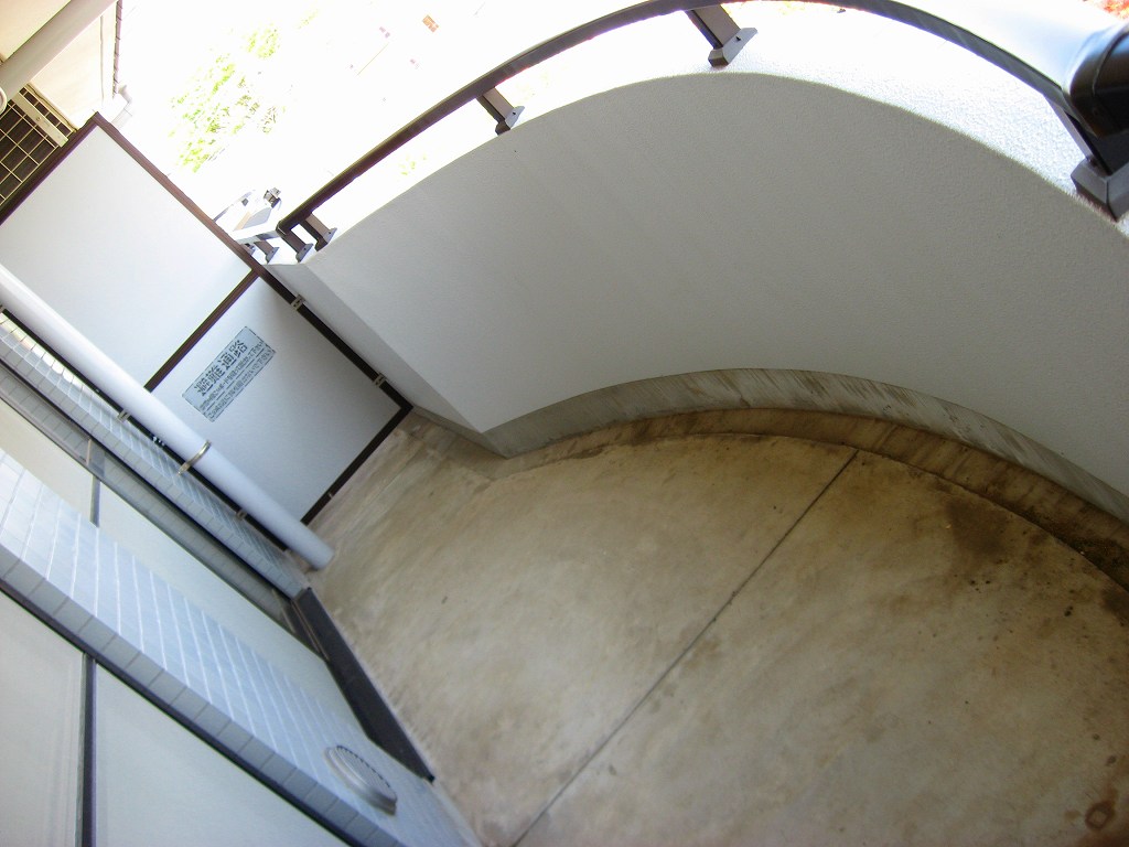 Balcony. It's veranda is also good. 