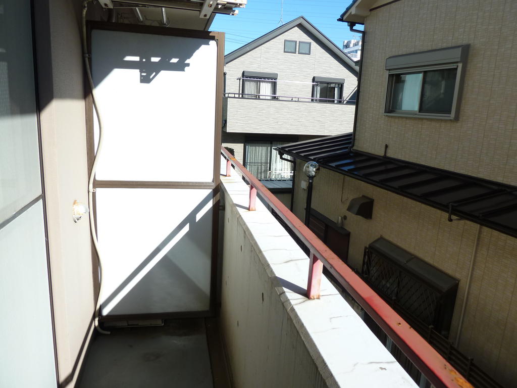 Balcony. Day is also firmly take balcony.