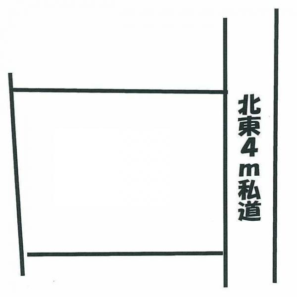 Compartment figure. Land price 7.5 million yen, Land area 88.61 sq m