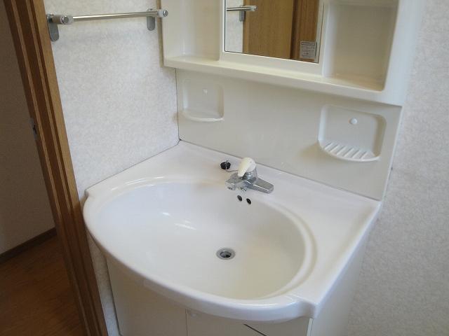 Washroom. Easy is ready in the morning in a separate basin