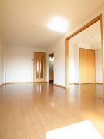 Living and room. Living is 9.4 quires and wide