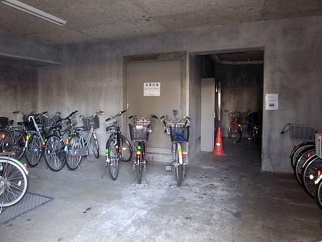 Other common areas. Bicycle-parking space
