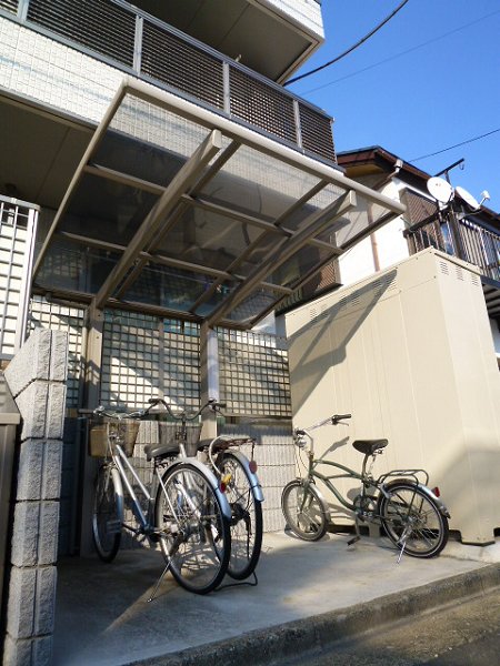 Other common areas. There are bicycle parking lot.