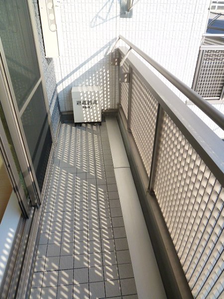 Balcony. Day is good.