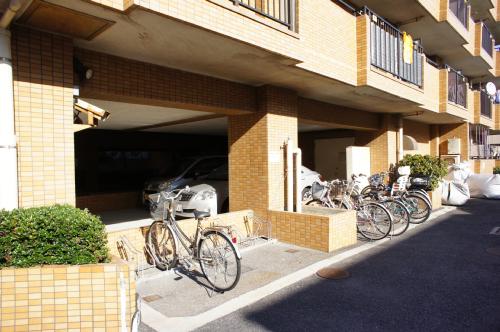 Other common areas. Is a bicycle parking lot