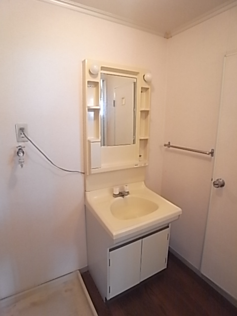 Washroom. There washbasin independent. 