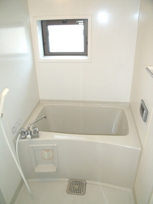 Bath. Bathroom with a window