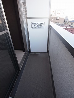 Balcony. Spacious balcony