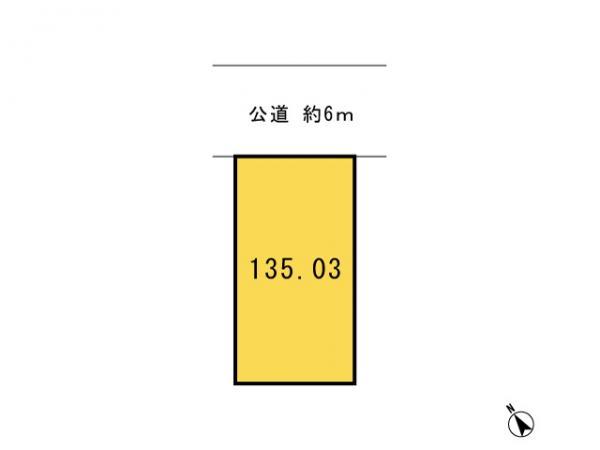 Compartment figure. Land price 14.8 million yen, Priority to the present situation is if it is different from the land area 135.03 sq m drawings