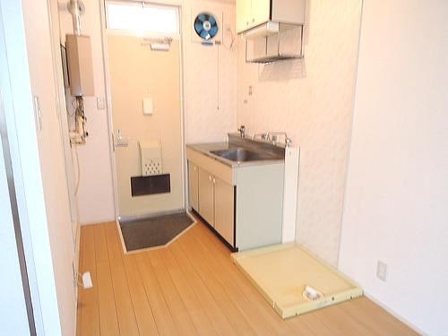 Kitchen. It is around the kitchen.