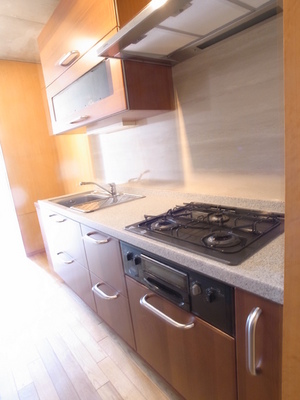 Kitchen. Easy to use in a three-necked system Kitchen