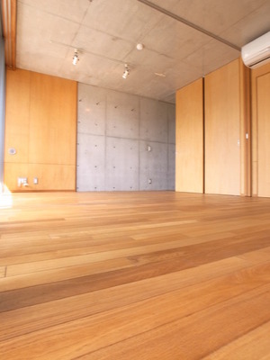 Living and room. Stylish room of the concrete wall