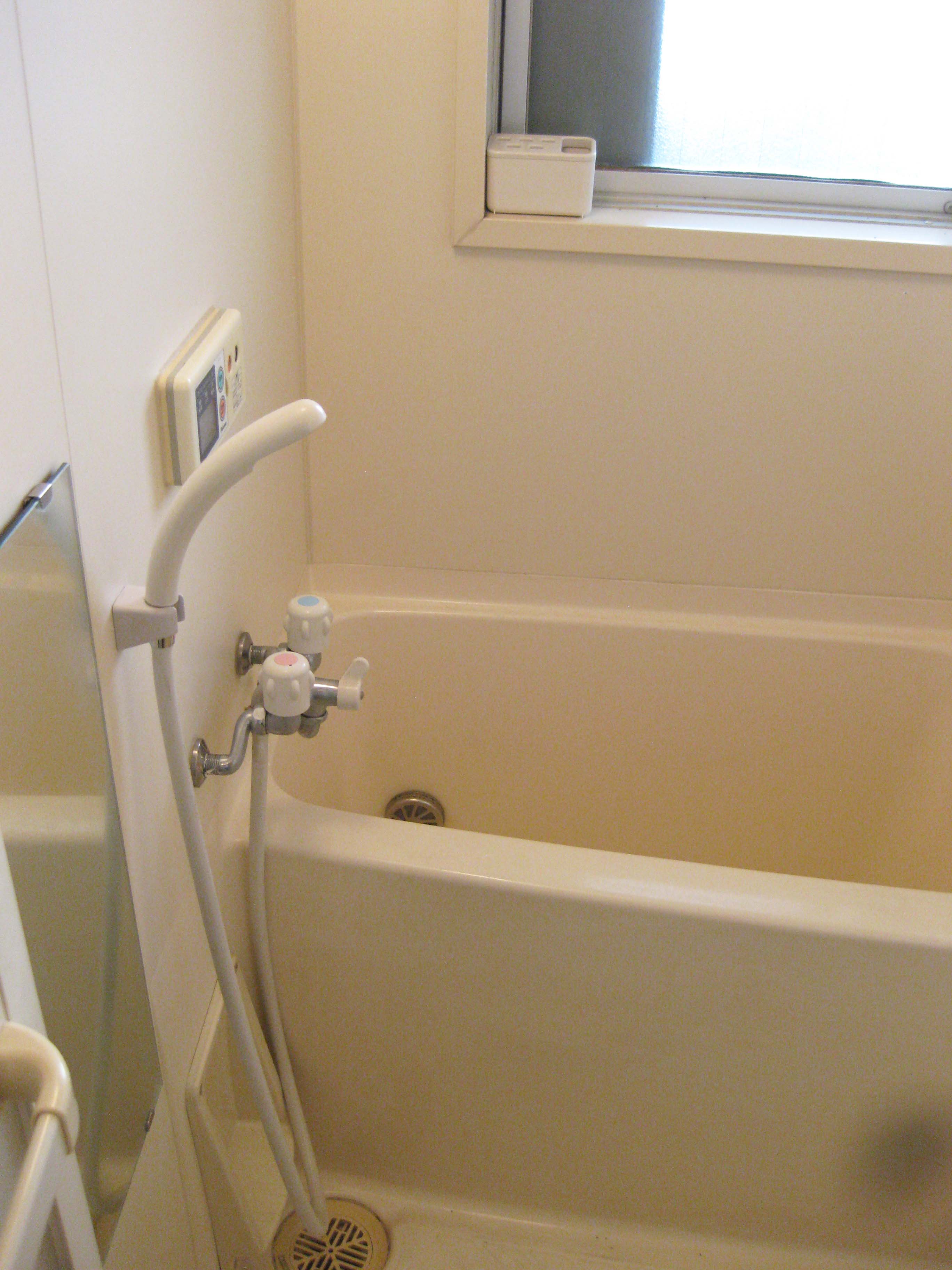 Bath. Window with spacious bath