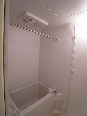 Bath. With bathroom dryer