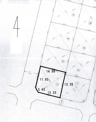 Compartment figure. Land price 13 million yen, Land area 206.14 sq m