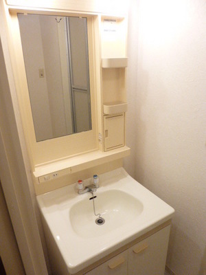 Washroom. Independent wash basin