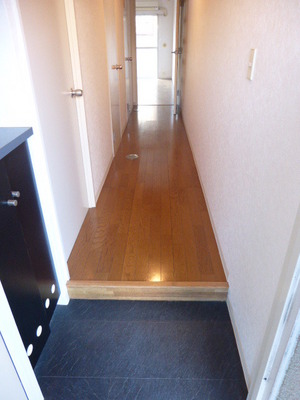 Entrance. When I opened the door