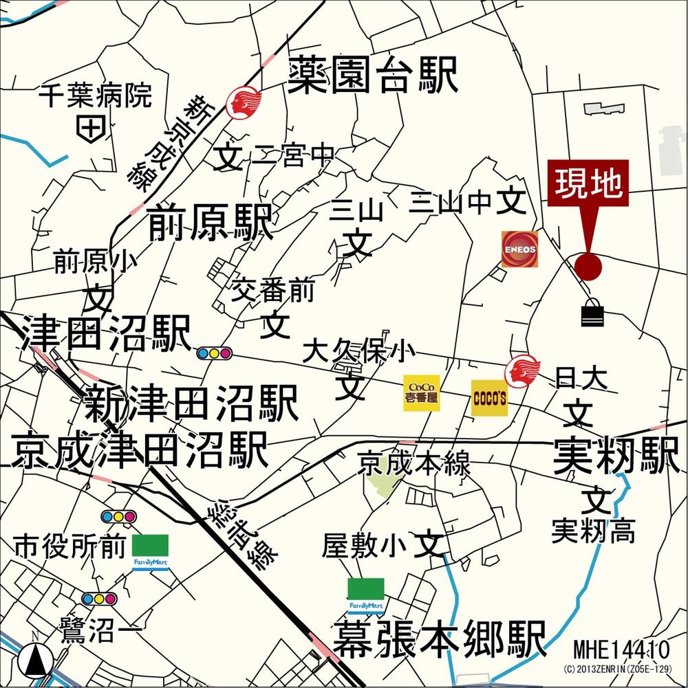 Local guide map