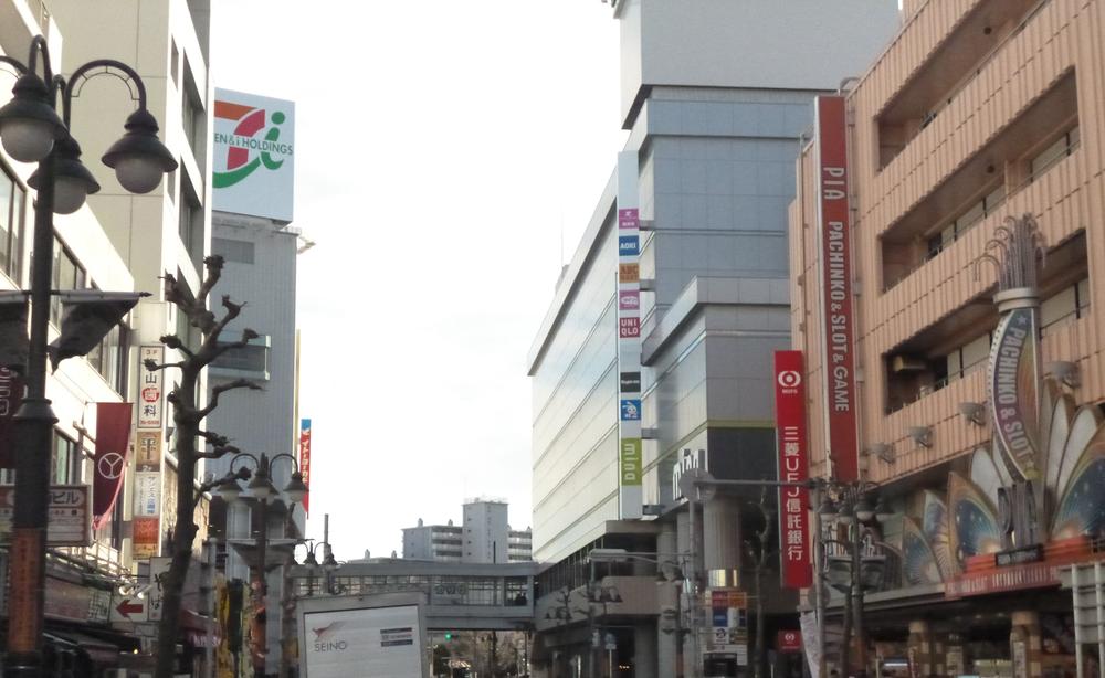 Streets around.  [  ■  Tsudanuma Station Peripheral photo  ■  ] Aeon Shopping Center, Ito-Yokado, Enhancement of commercial facilities such as Mina. 