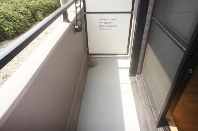 Balcony. Spacious balcony equipped!