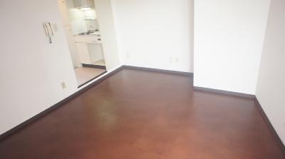 Living and room. It is the flooring of the room!