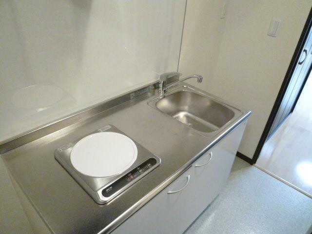 Kitchen. IH stove with bite. 