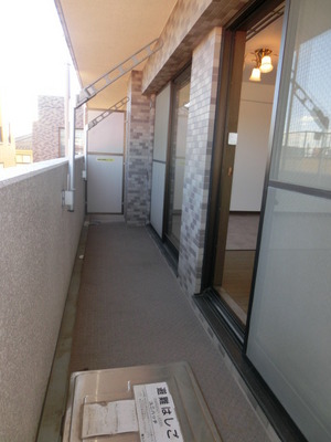 Balcony. Sunny balcony