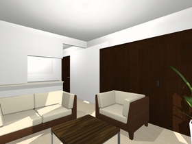 Living and room. ☆ Indoor Perth for 1LDK ☆ ※ Image is a photograph.