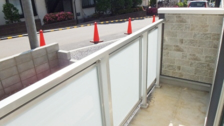 Balcony. Sunny balcony