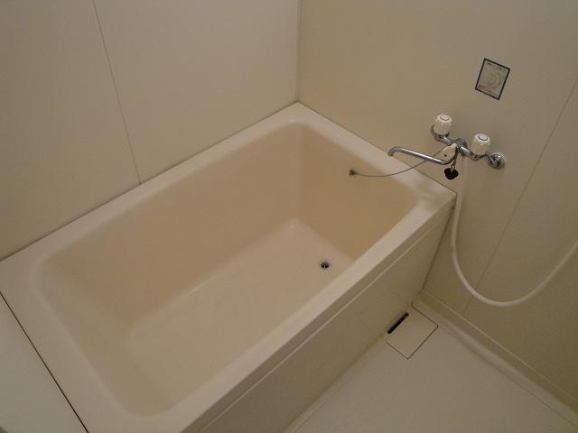 Bath. A clean bathroom