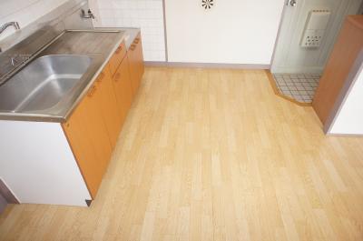 Living and room. Kitchen space is also spacious!