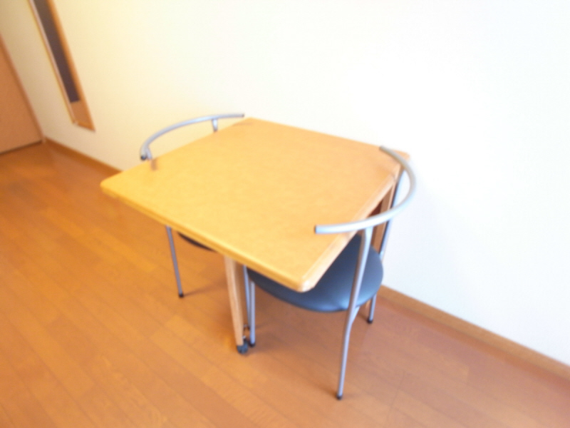 Other Equipment. There is also a foldable table! 