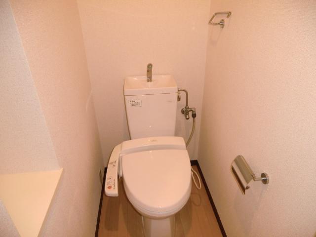 Toilet. Toilets are convenient course with Washlet