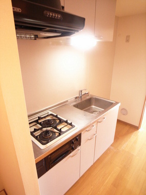 Kitchen. Happy 2-neck system kitchen! 