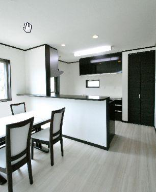 Building plan example (introspection photo). Building plan example (No. 2 place) building price 13.5 million yen, Building area 99.80 sq m